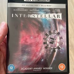 Interstellar 4k Uhd & Blu Ray