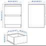 IKEA bedside lockers Image 3