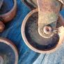 Vintage Flexello Cast Iron Industrial Casters (Set of 3) Image 3