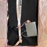 Lucia Black Strapless Corset Maxi Dress Image 3