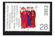1989 Ireland 1300th Anniversary of the Martyrdom of Irish Missionaries to Germany (Franconian Apostles) Commemorative Stamps Mint Never Hinged (MNH)