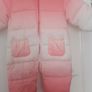 New baby girl snowsuit padded with fleece lining throughout .New .No tags but never worn .12 euro . Image 2