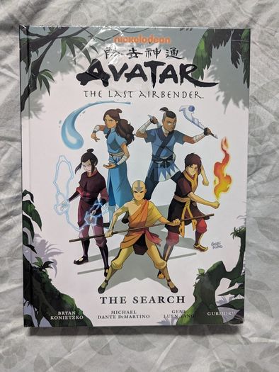 Avatar The Last Airbender - The Search (Hardcover Library Edition)