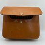 Vintage grooming  brush in Hide case Image 5