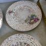 Vintage 1950 Empire Ware Crinoline Lady 2 Cups +saucers + 2 Side Plates And Cake Plate Image 3