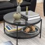 Glass coffee table Image 3