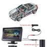 10m Car Rear View Camera with Monitor For Truck Vehicle Van Camper Trailer Parking 4.3" Screen Rear Camera 9-36V Night Vision Easy Installation Image 3
