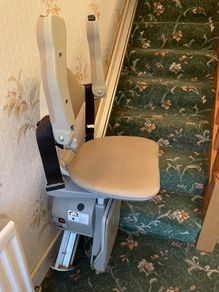 Stair lift - will need to be dismantled