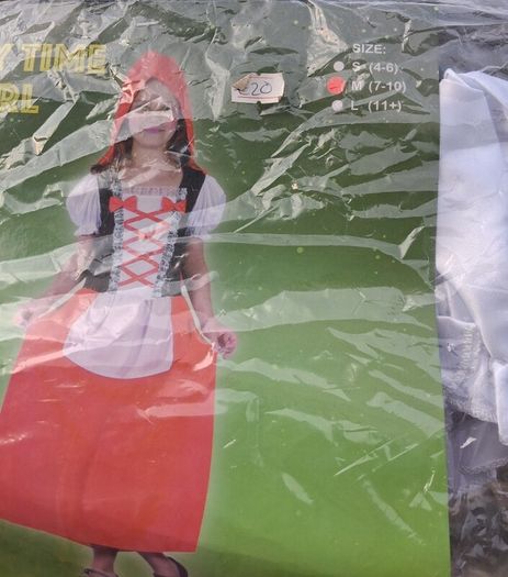 Story Time - Girls Little Red Riding Hood Costume
