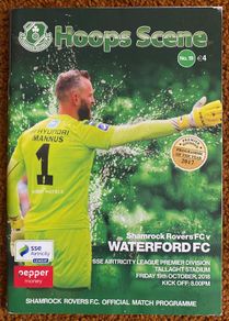 2018 Shamrock Rovers v Waterford FC - SSE Airtricity League Premier Division Programme