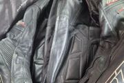 rst leather motorbike jacket 46 size