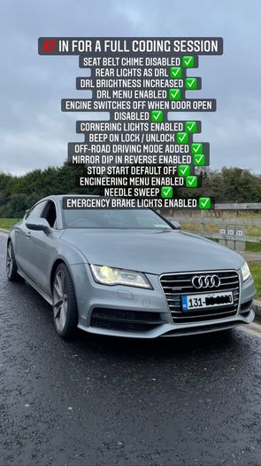 Hidden Feature Unlocking - Coding - Bmw - MINI - Audi Vw Seat Skoda