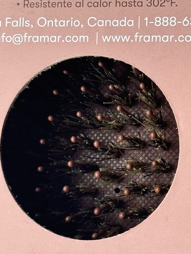 Boar hair brush