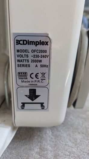 Electric oil filled radiator