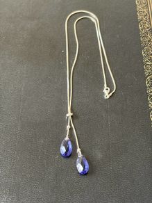 silver necklace