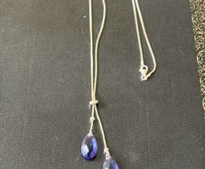 silver necklace