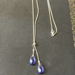 silver necklace