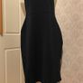 Dress Navy pinafore soft stretch Image 2