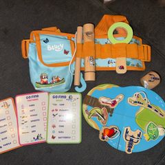 Bluey wooden adventure belt set