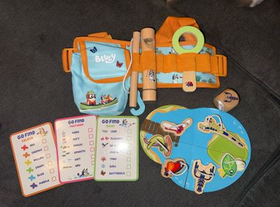Bluey wooden adventure belt set