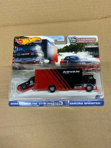 Nissan Skyline R32 Advan Team Transporter Hot Wheels
