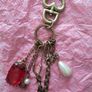 Juicy Couture Vintage Bag Charm/Key Chain Image 2