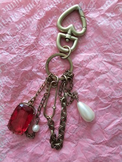 Juicy Couture Vintage Bag Charm/Key Chain