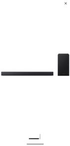 Samsung HW-B450F Soundbar with Subwoofer Warranty Until 2027