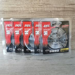 Skil 5pce 115mm diamond cutting blade, Angle grinder