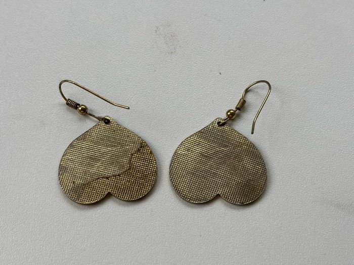 vintage cloisonne enamel peacock dangle earrings