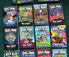 Dog Man and Cat kid -14 in total