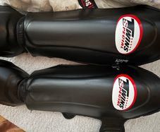 Twins shin pads