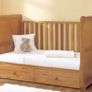 Cot Bed & Mattress Image 2