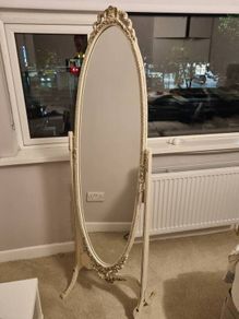 vintage standing mirror