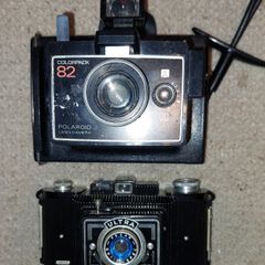 Vintage cameras - Polaroid Colorpack 82 & FEX Ultra Fex