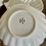 8 Vintage French White Porcelain Scallop Shell Dishes CNP France Image 7