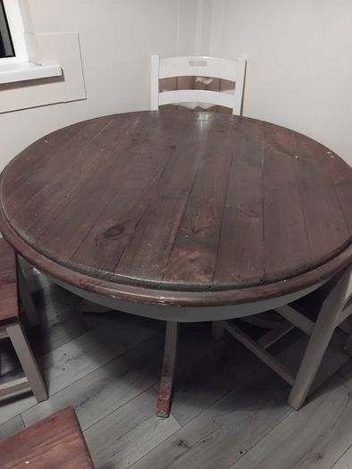 Table and chairs
