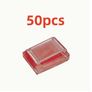 50pcs transparent cable clips for home decoration, car, office Image 5