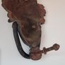 Black iron door fittings Image 6