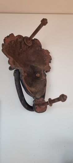 Black iron door fittings