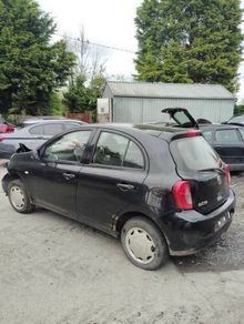 Breaking nissan Micra 2016