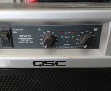 QSC GX3 Stereo Power Amplifier