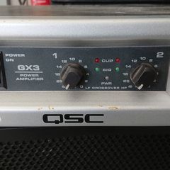 QSC GX3 Stereo Power Amplifier
