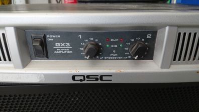 QSC GX3 Stereo Power Amplifier
