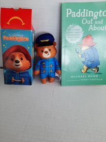 New Paddington bear book and soft toy