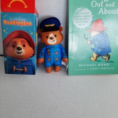 New Paddington bear book and soft toy