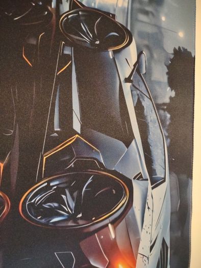 gaming mat pad with racing car free viewing