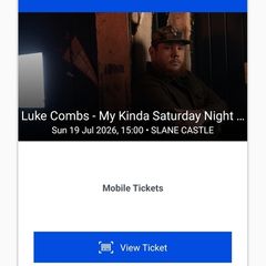 Luke Combs x2 - Sunday Night Slane
