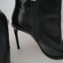 ZARA Black Pointed Ankle Boots with jeweled heel Sz 39 (FIT 6-6.5 UK) - Rrp 69.99 Image 6