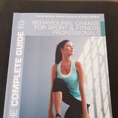 Behavioural change for sports & fitness professionals book